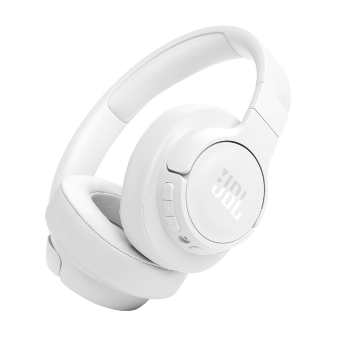 JBL Tune 770NC - White - Adaptive Noise Cancelling Wireless Over-Ear Headphones - Hero image number null